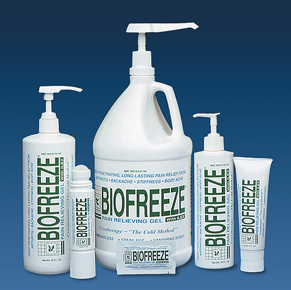 Biofreeze Professional Topical Pain Relief Gel Green 1 Gallon
