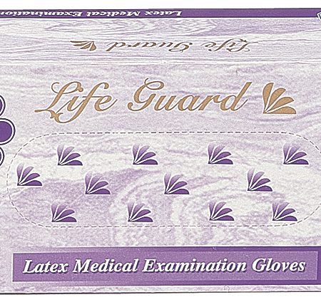 Latex Exam Gloves Powdered, Non-Sterile, Large; (100) Gloves/Box