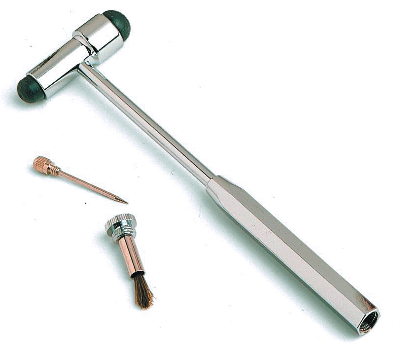 thumbnail image 2 of Buck Neurological Reflex Hammer – Pink Color – Medical Surgical Instrument 2 of 4