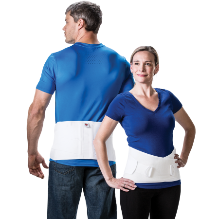 lsb 7000 corfit LS back support white female and male front and back coreproducts 2000x2000 crop center